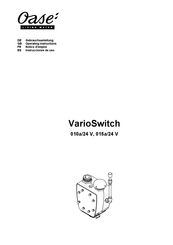 Oase Vario Switch 015 Instrucciones De Uso