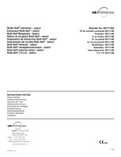 US endoscopy Roth Net Instrucciones De Uso