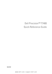 Dell Precision T7400 Guía De Referencia Rápida