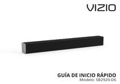 Vizio SB2920-D6 Guia De Inicio Rapido