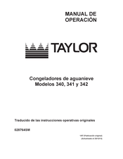 Taylor 341 Manual De Operación