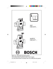 Bosch 1615EVS Manual De Instrucciones