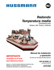 Hussmann CW2-BGE Manual De Instalación Y Operación