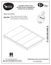 South Shore 233-234 Manual Instructivo De Armado