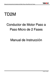 TROY TD2M Manual De Instruccion