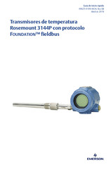 Emerson Rosemount 3144P Guia De Inicio Rapido