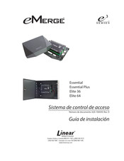 Linear eMerge Elite 36 Guia De Instalacion