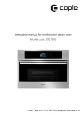 Caple SO210SS Manual De Instrucciones