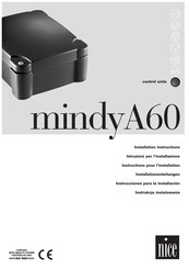Nice mindyA60 Guía De Installación