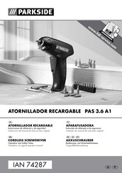 Parkside PAS 3.6 A1 Instrucciones De Utilización Y De Seguridad