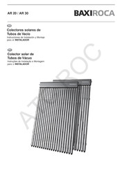 baxiroca AR 20 Instrucciones De Instalación Y Montaje