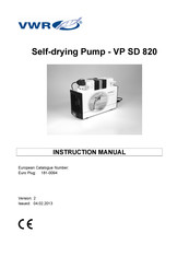 VWR VP 820 Manual Del Usuario