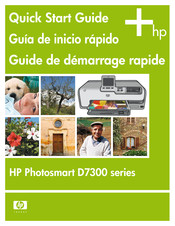 HP Photosmart D7300 serie Guia De Inicio Rapido