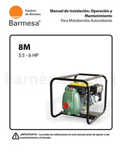 Barnes BARMESA 8M Manual De Instalación, Operación Y Mantenimiento