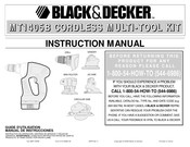 BLACK&DECKER MT1405B Manual De Instrucciones