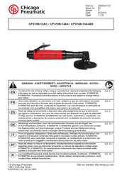 Chicago Pneumatic CP3109-13A4 Manual De Instrucciones