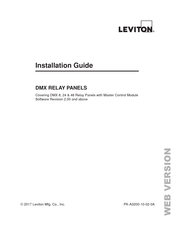 Leviton DMX 24 Guia De Instalacion