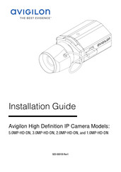 Avigilon 5.0MP-HD-DN Guia De Instalacion