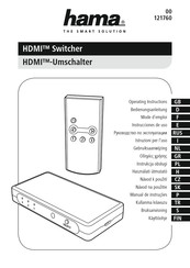 Hama 121760 Instrucciones De Uso