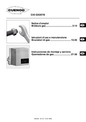 Cuenod C43 GX207/8 Instrucciones De Montaje