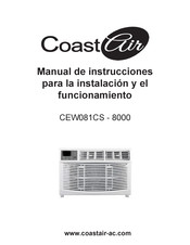 Coast Air CEW081CS - 8000 Manual De Instrucciones