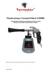 Tornador Black Z-020RS Manual De Uso