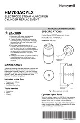 Honeywell HM700ACYL2 Instrucciones De Instalación