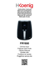 Hkoenig FRY800 Manual De Usuario