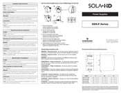 Sola HD SDN Serie Manual De Instrucciones