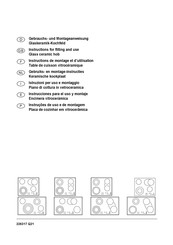 Kuppersbusch TCA-852-FB Instrucciones Para El Uso Y Montaje