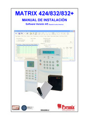 Pyronix Matrix 832 Manual De Instalación