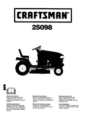 Craftsman 25098 Manual De Las Instrucciones