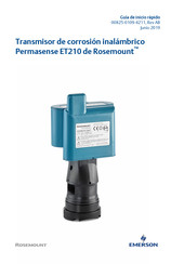 Emerson Rosemount Permasense ET210 Guia De Inicio Rapido