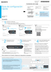 Sony NSZ-GS7 Guía De Configuración Rápida