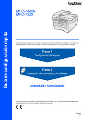 Brother MFC-7320 Guía De Configuración Rápida