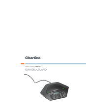 ClearOne MAX IP Guia Del Usuario