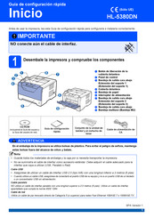 Brother HL-5380DN Guía De Configuración Rápida