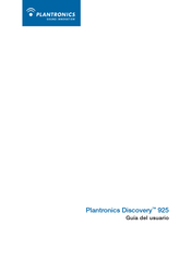 Plantronics Discovery 925 Guia Del Usuario
