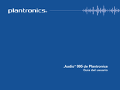 Plantronics .Audio 995 Guia Del Usuario