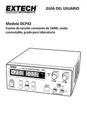 Extech Instruments DCP42 Guia Del Usuario