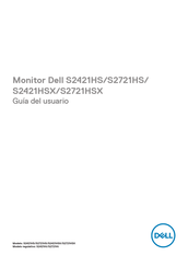 Dell S2721Ht Guia Del Usuario