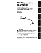 Craftsman 358.798550 Manual Del Usuario