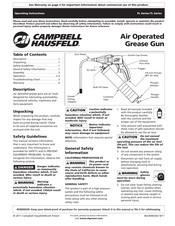 Campbell Hausfeld TL Serie Instrucciones De Operación