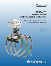 McCrometer Mc Mag 3000 Manual De Instalación, Operación Y Mantenimiento