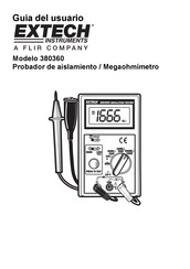 Extech Instruments 380360 Guia Del Usuario