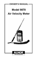 TSI Incorporated Alnor 9870 Manual Del Usuario