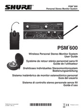 Shure PSM 600 Guia Del Usuario
