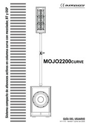 audiophony MOJO2200CURVE Guia Del Usuario