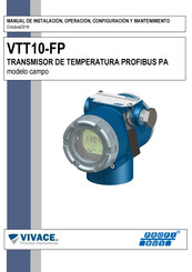 Vivace VTT10-FP Manual De Instalación, Operación, Configuración Y Mantenimiento