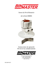 BinMaster BMRX Serie Instrucciones De Operación